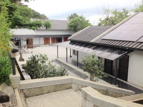 坪林茶業博物館的四合院建築一景